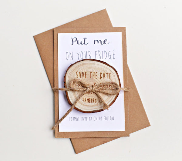 Personalized Save the Date Magnets