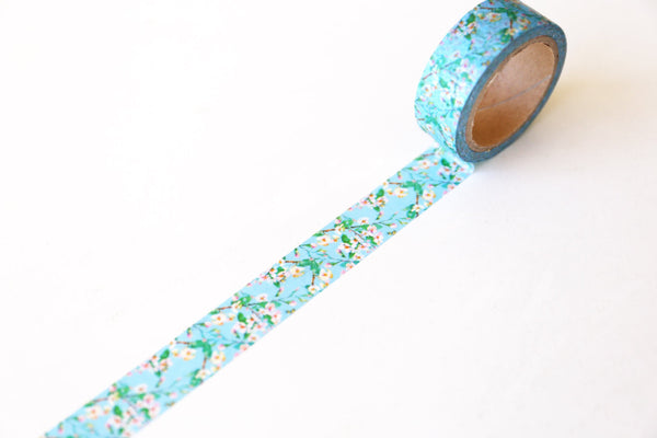 Plum blossom Washi Tape/Striped Washi / Masking tape/ japanese washi tape/Planner Supplies/OT012
