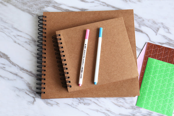 Spiral Large Kraft Scrapbook Album,Instax photo album, DIY Blank album, wedding album, Kraft Scrapbook album,