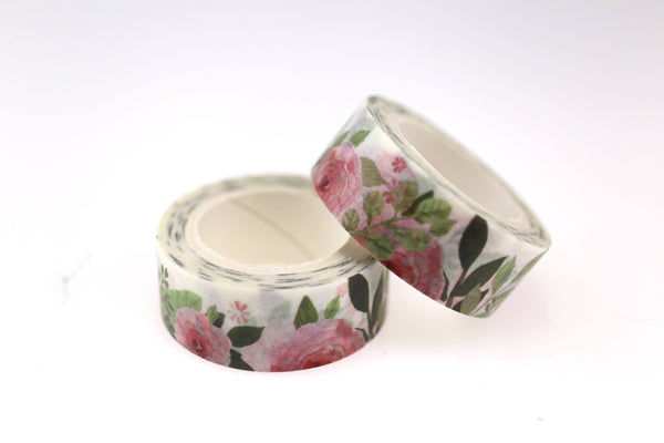 Blossom Washi tape/ Floral Washi Tape/Striped Washi / Masking tape/ japanese washi tape/Planner Supplies/OT016