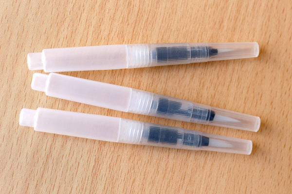 3 size Water Brush Pen/Watercolor Brush Pens/ Soft Tip watercolor Brush Pen/Stationery Supplies/ Kawaii Stationery planner Pens / Gift Pens