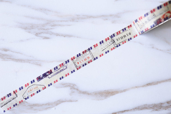 Vintage envelope Washi Tape/Vintage Washi Tape/15mmx7m old Washi Tape/ Masking tape/ japanese washi tape/planner tape/OT066