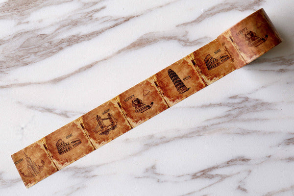 Building Washi Tapes/old city Washi Tape/Decorative Stickers /Canberra Masking tape/ washi tape