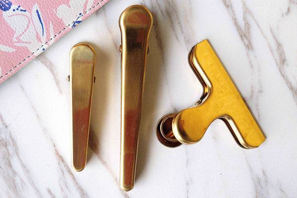 Brass Metal Paper Clips/ Metal Paper Clip/Binder Clips,/Office Supplies
