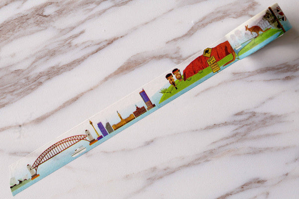 Sydney Washi Tape /City Washi Tape /Australia country Washi Tape /Masking tape/ japanese washi tape/planner tape/