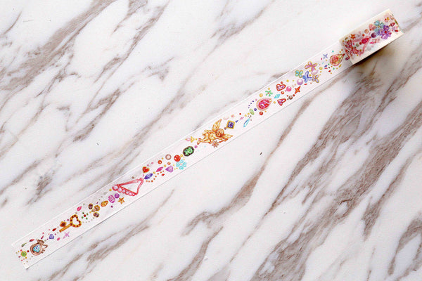 Love Chain Washi Tape /Japanese washi Tape/Love Jewelry String Washi Tape /key washi tape/Decorative Stickers /DIY scrapbook washi tape