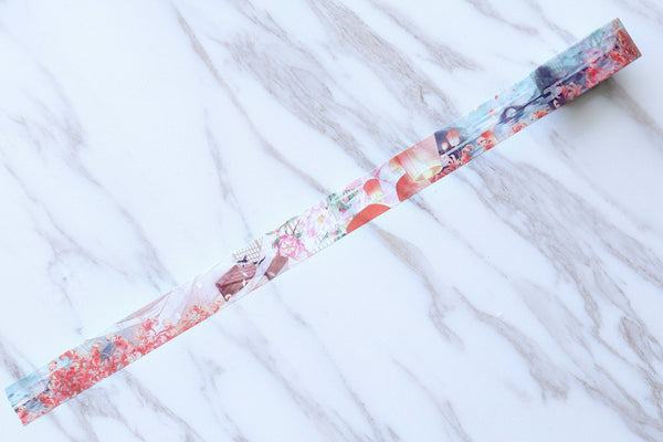 Lineage Washi Tape/bana washi tape/Japanese washi Tape/Decorative Stickers /lantern washi tape