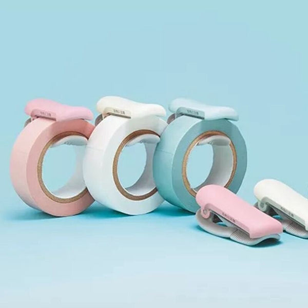 Clip-on Washi Tape Cutter /masking tape cutter | planner/ washi tape Cut Clip /scrapbooking/ japanese stationery