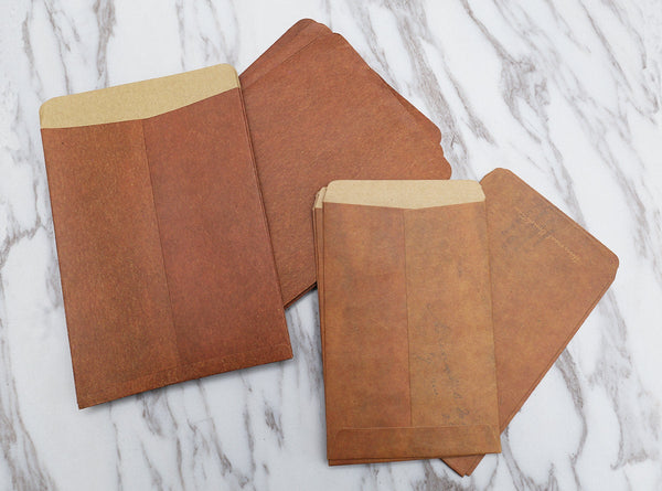 vintage Paper Envelope / kraft Paper Envelopes/ DIY Letter Envelopes /Kraft Paper Envelopes /wedding envelopes
