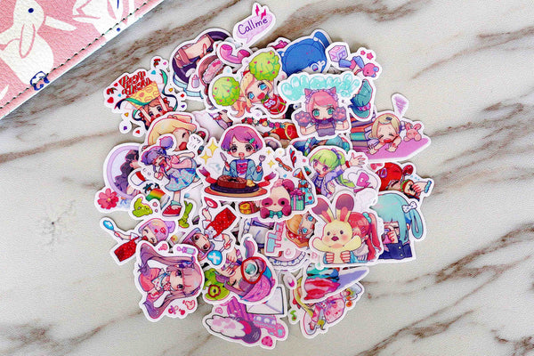 Girls Planner Stickers set/beautiful girls Planner Stickers/ Filofax Stickers/Lap top stickers/Scrapbook Sticker