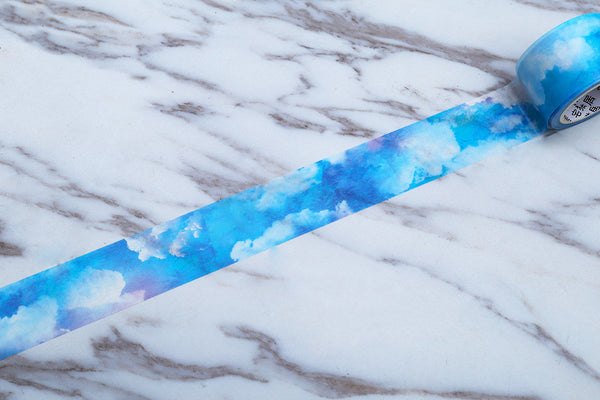 Blue sky with clouds Washi Tapes/ cloud Washi Tape/clear sky Washi / Masking tape/ japanese washi tape/Planner Supplies/OT038