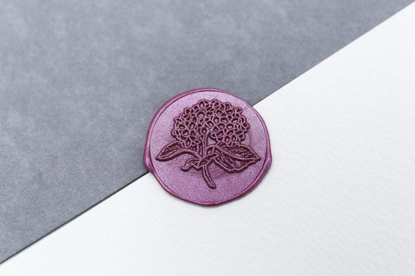 Hydrangea Wax Seal Stamp/wedding inivtation Stamp/Flower Wax Seal Stamp/Floral sealing wax /birthday or wedding gift box set