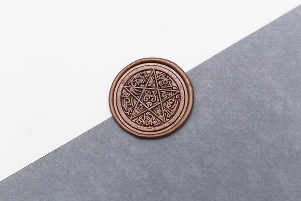 Wiccan Star Wax Seal / Star Wax Seal Stamp /Wax seal kit /Sealing Wax Stamp/