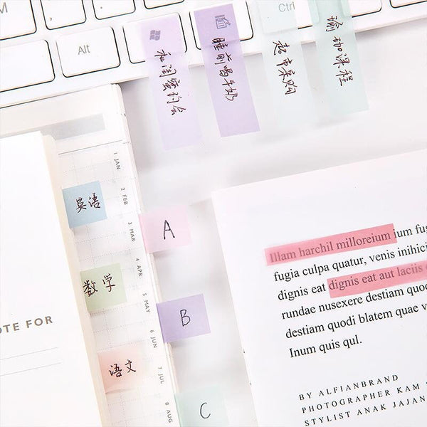 Colorful Sticky Notes/planner sticky notes/cute stationery