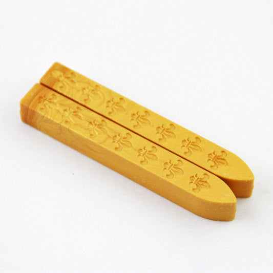 2 pcs Gold Sealing Wax sticks for Wax Seal Stamp – DokkiDesign