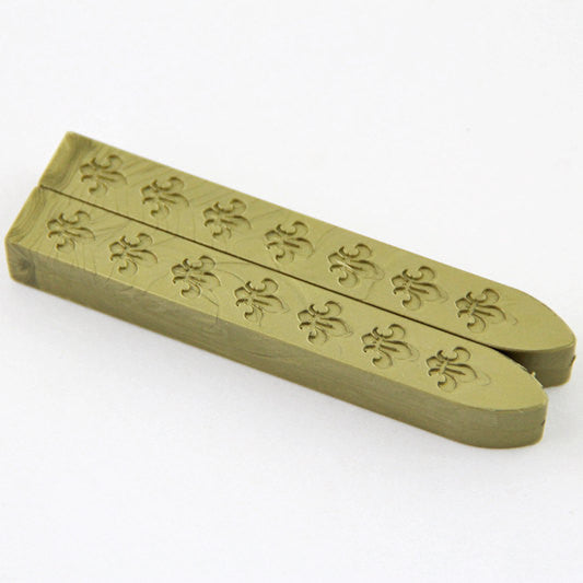 2 pcs Dark gold Sealing Wax sticks for Wax Seal Stamp