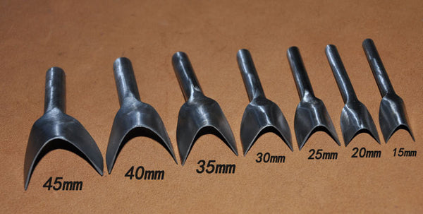 15MM-45MM durable steel Corner Punch-Cutter for leather crafts-leather tool