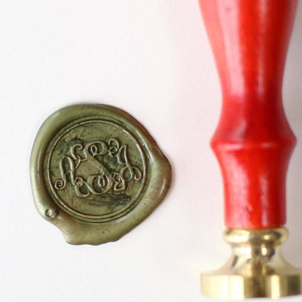 Personalized Monogram Wax Seal Stamp/ wedding initials seal/ wedding gift