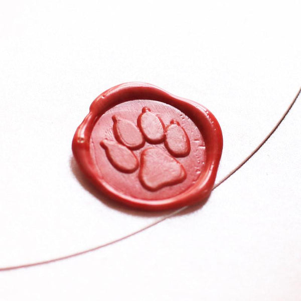 Paw Wax Seal Stamp/ invitation seals/pet sealing wax--WS122