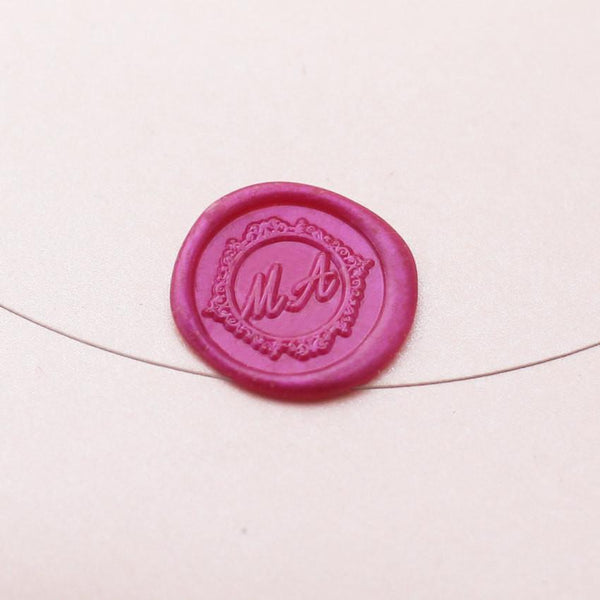 Custom decorative Wedding Initials seals/personalized wedding initials wax stamp