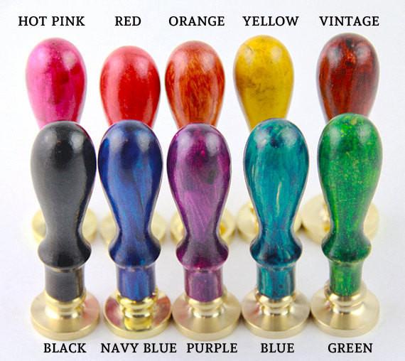 Custom Wax Seal Stamp - Wax Stamp - Design your own stamp