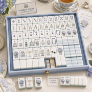 Garden Party Hydrangea Mahjong Tile Set
