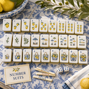 Amalfi Lemon Resort Mahjong Tile Set