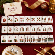 Holiday Nutcracker Mahjong Tile Set
