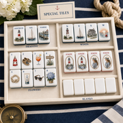 Nantucket Harbor Mahjong Tile Set