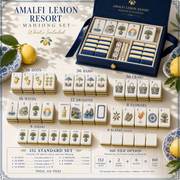 Amalfi Lemon Resort Mahjong Tile Set