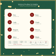 Holiday Nutcracker Mahjong Tile Set