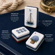 Nantucket Harbor Mahjong Tile Set