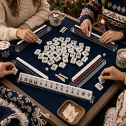 Apres Ski Lodge Mahjong Tile Set
