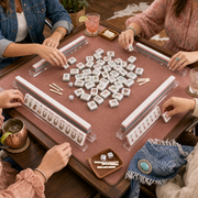 Western Cowgirl Mahjong Tile Set
