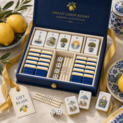 Amalfi Lemon Resort Mahjong Tile Set
