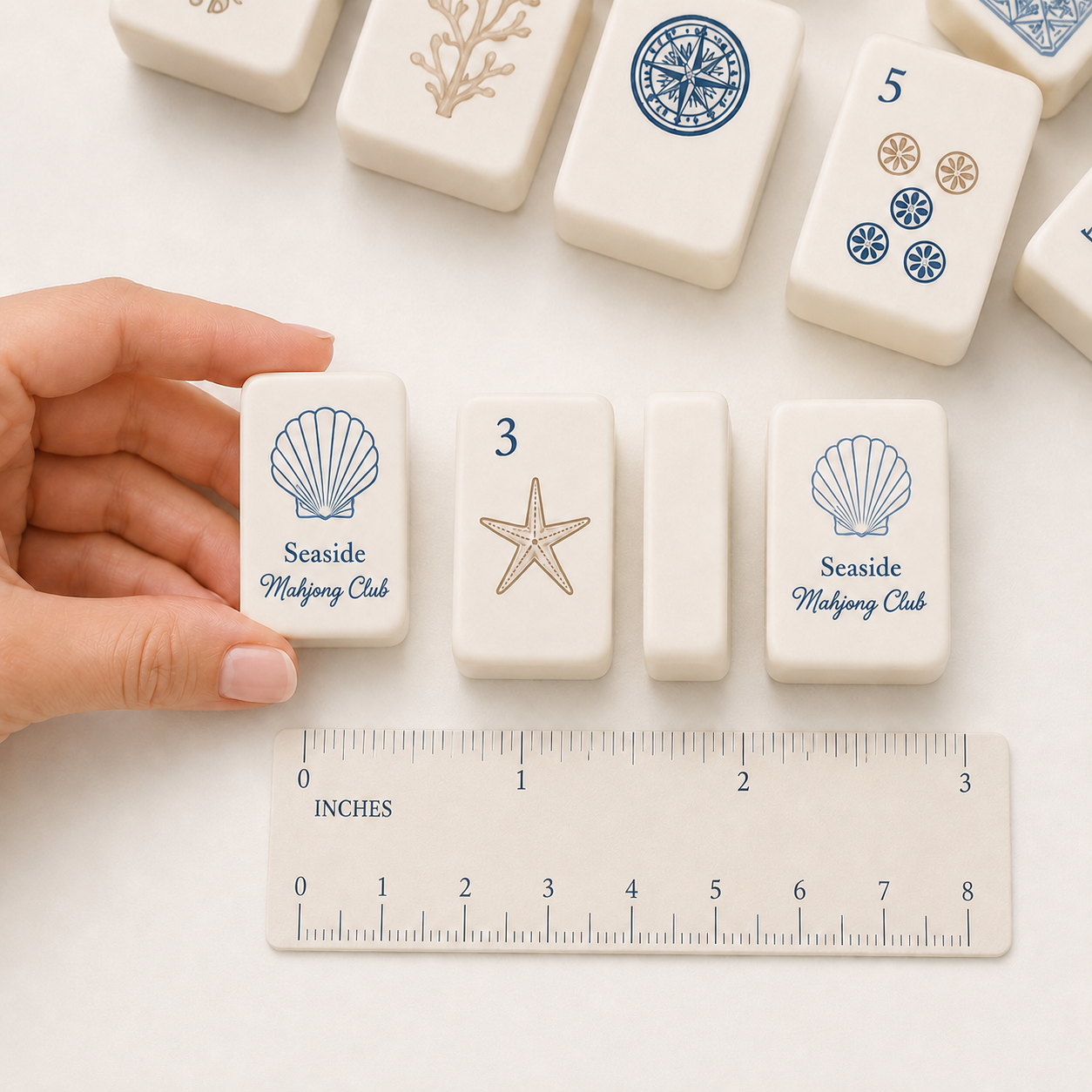 Coastal Club Mahjong Tile Set