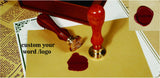 Personalized your own Logo wax stamp wedding custom Wax Seal Stamp gift stamp
