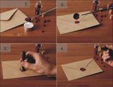Paw Wax Seal Stamp/ invitation seals/pet sealing wax--WS122
