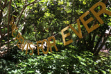 Same penis forever banner, Gold Glitter garland, Bachelorette Party Banner Glitter banner,penis party supplies,bachelorette favors