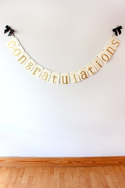 Graduation Banner. Congratulations,Class of 2017 Graduation Decor banner decoration