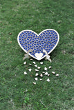 Custom wedding guest book Wedding guest book alternative wood Heart box
