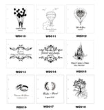 50 Pages Wedding Personalized Monogrammed Engraved Photo Album/ Kraft Scrapbook Album /Wedding Guestbook/ guest book/Wedding gift book