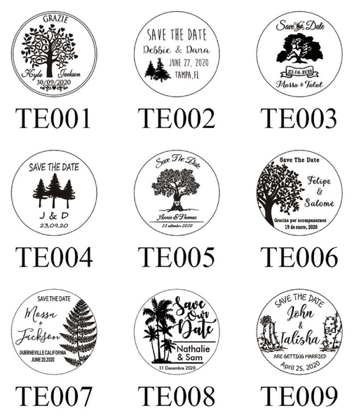 Personalize Tree Wooden Save the date Magnets, Rustic Wedding Magnet  favors,Custom Wedding Wooden Slice Magnets