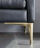 4X Modern Brass Furniture Legs, Minimalist Sofa Foot, Cabinet Legs, Bed Leg, support foot, credenza foot, raised foot pad, coffee table legs