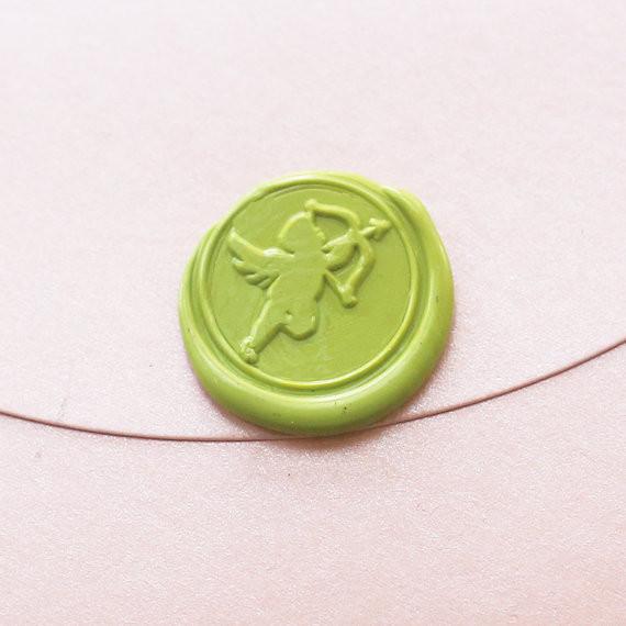 Cupid's Arrow Wax Seal Stamp/ stamp Wax Seal Stamp/Love Cupid Angel/ wedding invitation seal/ birthday gift/Star stamping -WS168