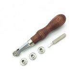 Leathercraft Spacer Embossing System For DIY Leather Craft Design Punch Tool