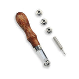 Leathercraft Spacer Embossing System For DIY Leather Craft Design Punch Tool