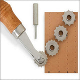 Leathercraft Spacer Embossing System For DIY Leather Craft Design Punch Tool