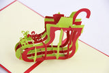 Christmas Stock pop up card 3D card handmade card greeting Christmas card