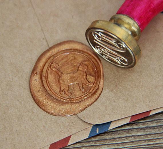 Cat Seal Stamp/Sealing Wax Seal kitty seal--ws140